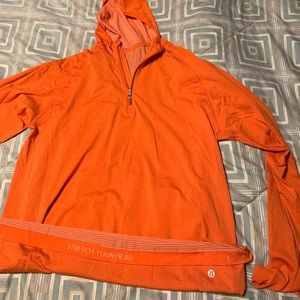 Lululemon 1/4 zip hoodie
